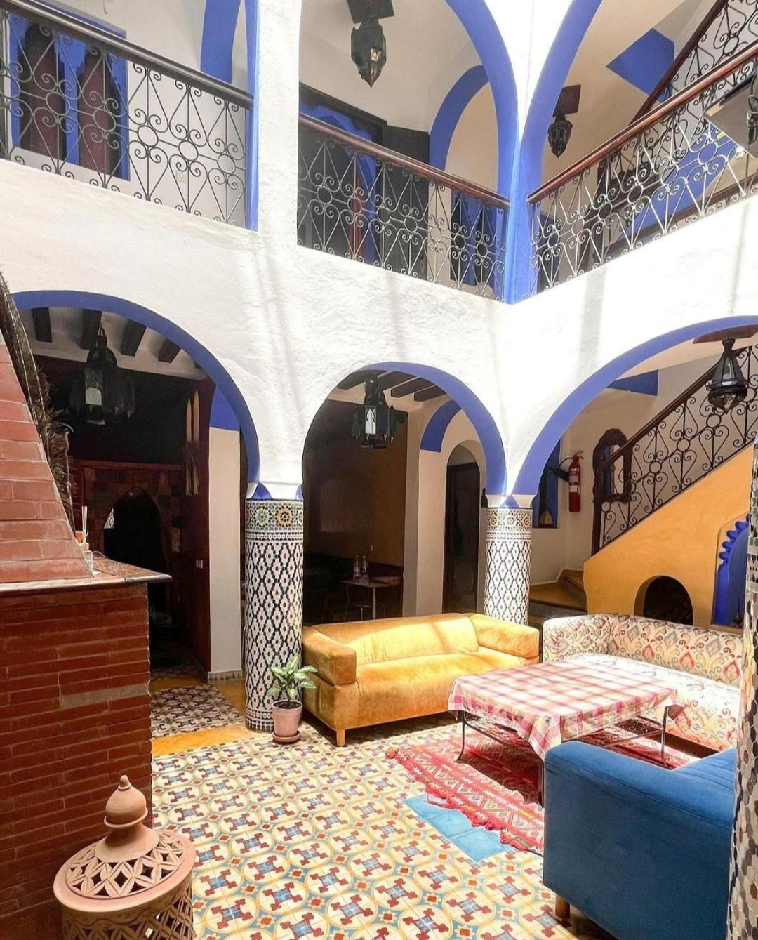 Riad Tassili Chaouen Šafšawán Exteriér fotografie